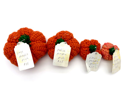 Pumpkin plushes